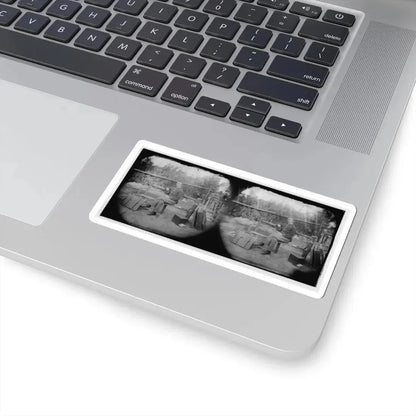 Petersburg, Virginia. Officer Seated (U.S. Civil War) STICKER Vinyl Kiss-Cut Decal - The Sticker Space