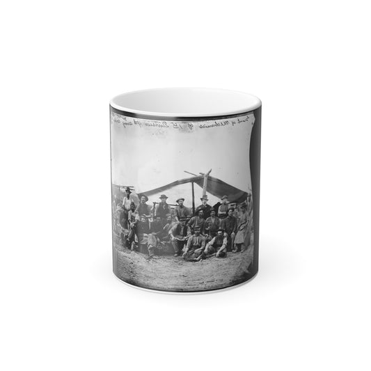 Petersburg, Virginia. Group of Mechanics of 1St Division, 9Th Army Corps (U.S. Civil War) Color Morphing Mug 11oz-11oz-The Sticker Space