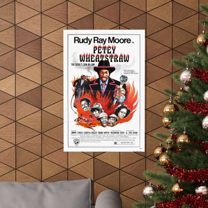 PETEY WHEATSTRAW 1977 - Paper Movie Poster-The Sticker Space