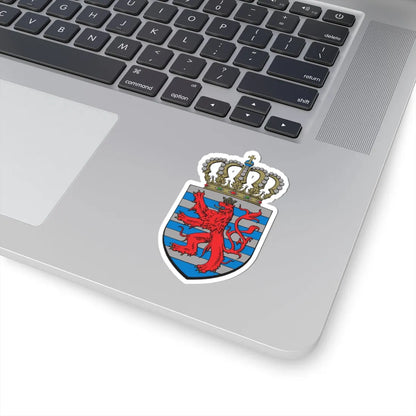 Petites armoiries du Grand-Duché de Luxembourg (Luxembourg) (Coat of Arms) STICKER Vinyl Kiss-Cut Decal - The Sticker Space
