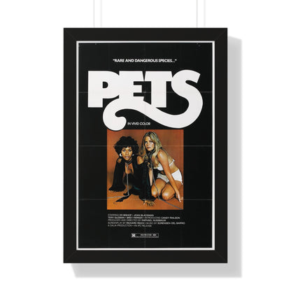 PETS (3) 1974 - Framed Movie Poster-16″ x 24″-The Sticker Space