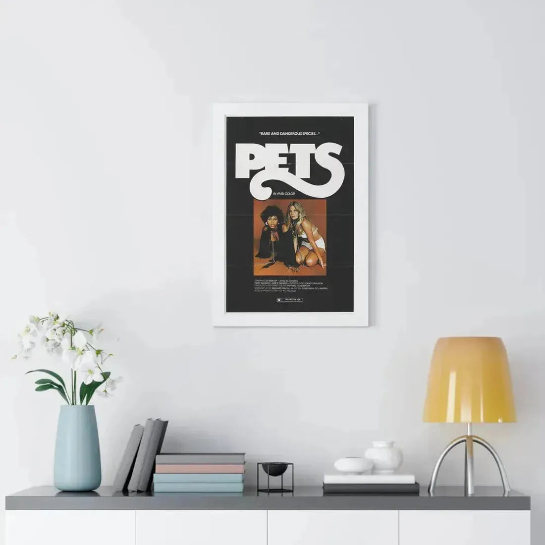 PETS (3) 1974 - Framed Movie Poster - The Sticker Space