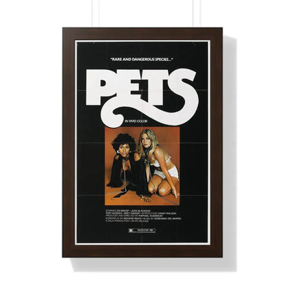 PETS (3) 1974 - Framed Movie Poster - The Sticker Space