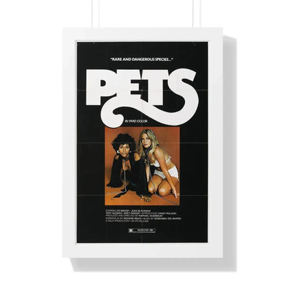 PETS (3) 1974 - Framed Movie Poster - The Sticker Space