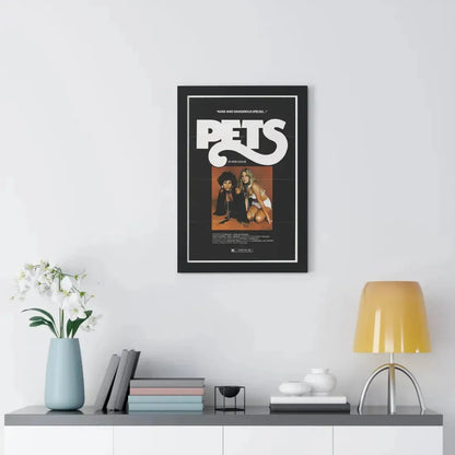 PETS (3) 1974 - Framed Movie Poster - The Sticker Space