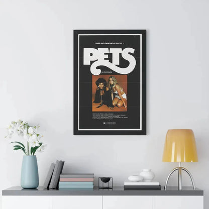 PETS (3) 1974 - Framed Movie Poster - The Sticker Space