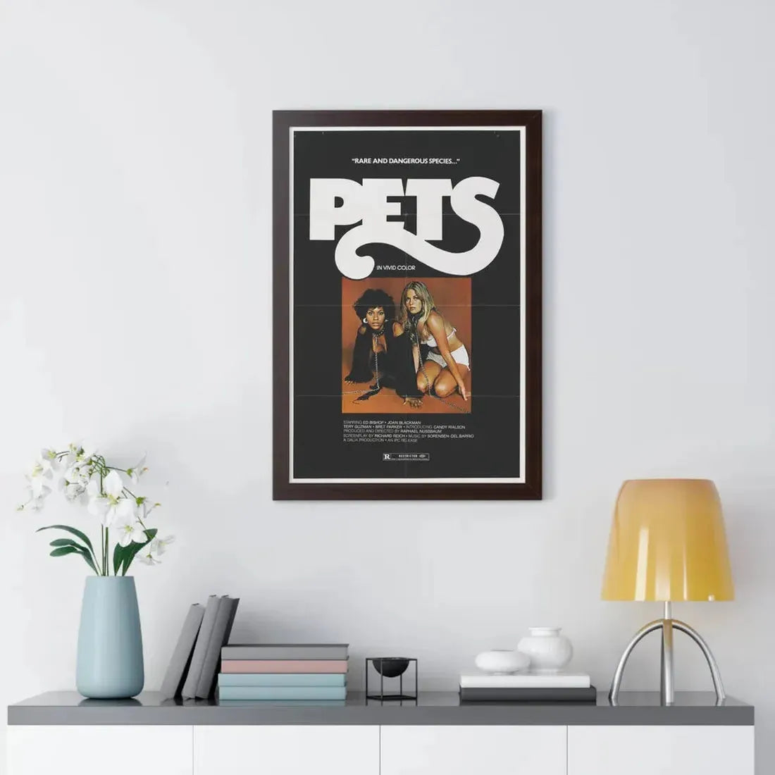 PETS (3) 1974 - Framed Movie Poster - The Sticker Space