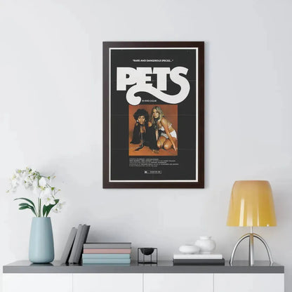 PETS (3) 1974 - Framed Movie Poster - The Sticker Space