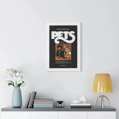 PETS (3) 1974 - Framed Movie Poster - The Sticker Space