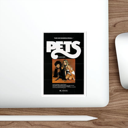 PETS (3) 1974 Movie Poster STICKER Vinyl Die-Cut Decal-The Sticker Space