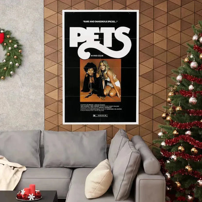 PETS (3) 1974 - Paper Movie Poster - The Sticker Space