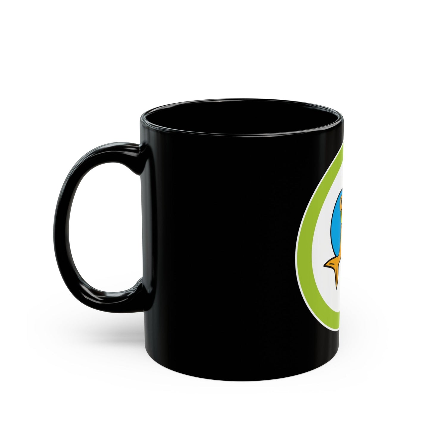 Pets (Boy Scout Merit Badge) Black Coffee Mug-The Sticker Space