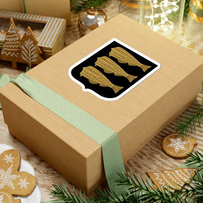 Petsamo.vaakuna (Finland) (Coat of Arms) STICKER Vinyl Kiss-Cut Decal - The Sticker Space