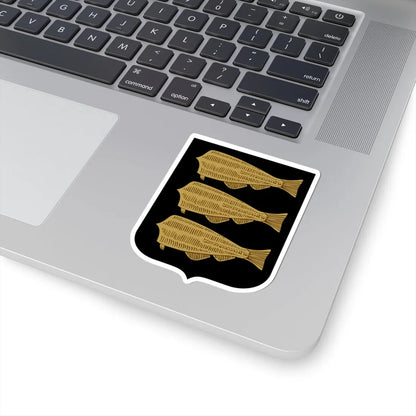 Petsamo.vaakuna (Finland) (Coat of Arms) STICKER Vinyl Kiss-Cut Decal - The Sticker Space