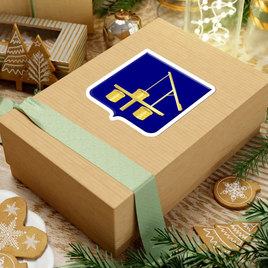 Petten wapen (Netherlands) (Coat of Arms) STICKER Vinyl Kiss-Cut Decal - The Sticker Space