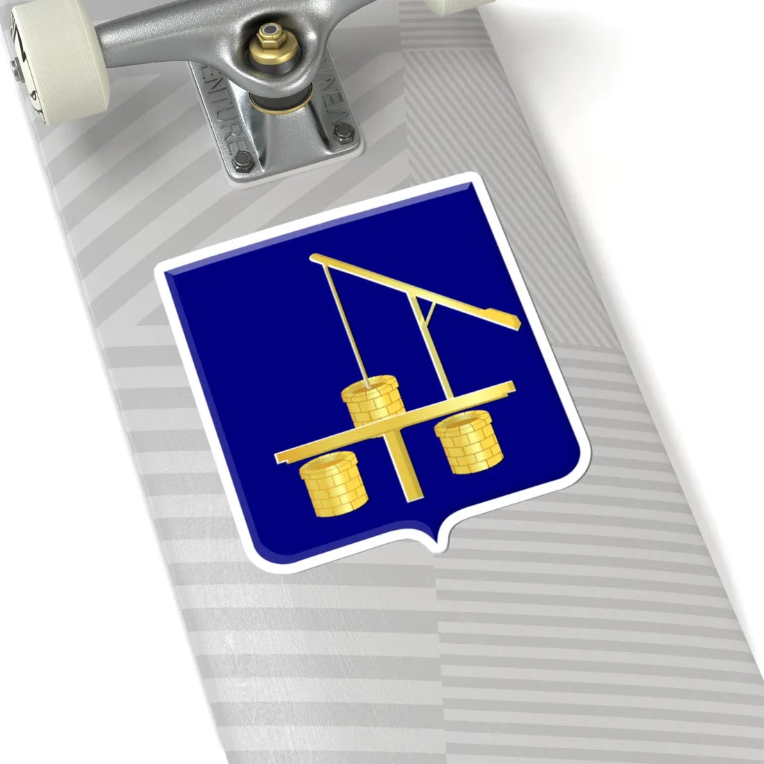 Petten wapen (Netherlands) (Coat of Arms) STICKER Vinyl Kiss-Cut Decal - The Sticker Space