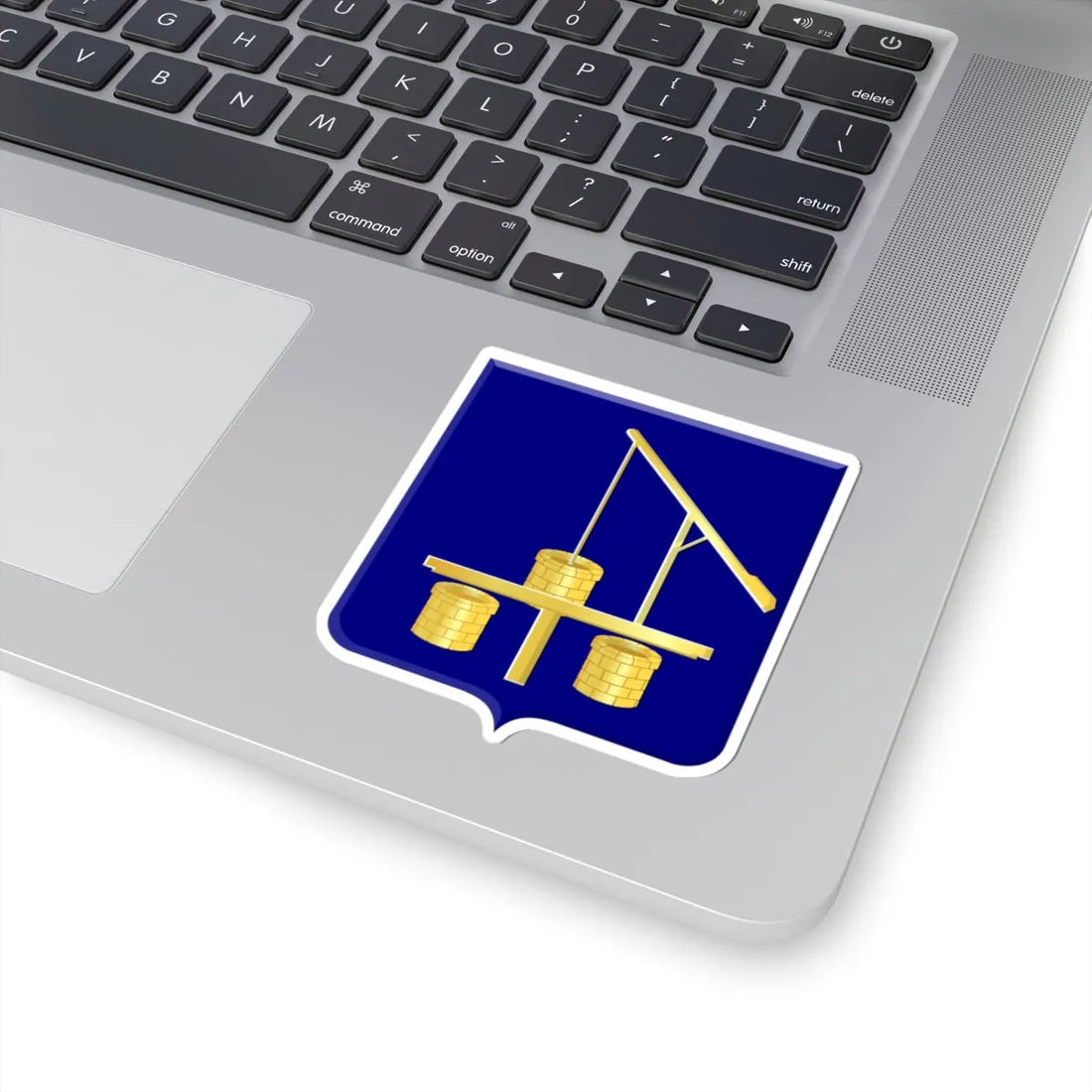 Petten wapen (Netherlands) (Coat of Arms) STICKER Vinyl Kiss-Cut Decal - The Sticker Space