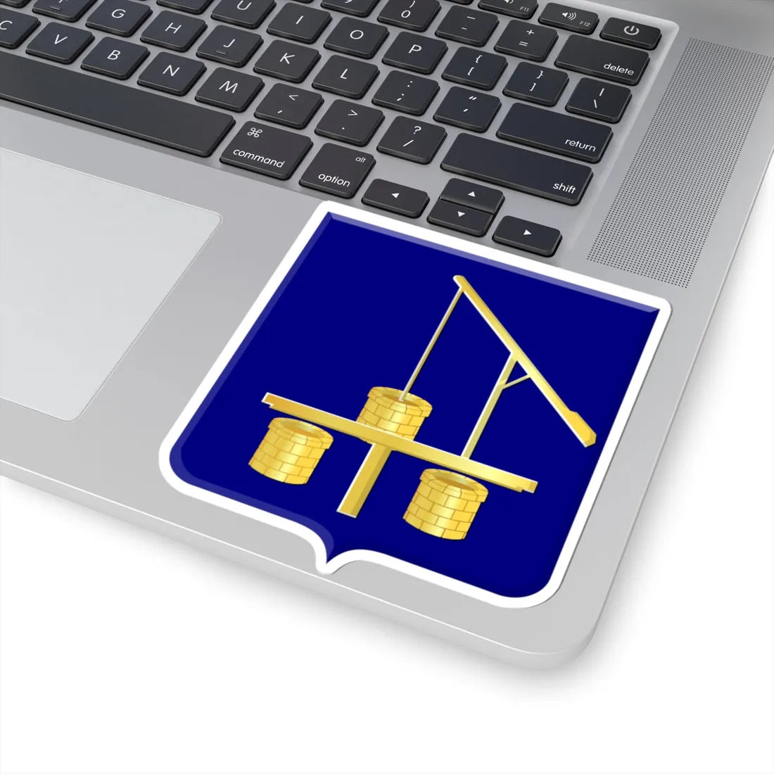 Petten wapen (Netherlands) (Coat of Arms) STICKER Vinyl Kiss-Cut Decal - The Sticker Space