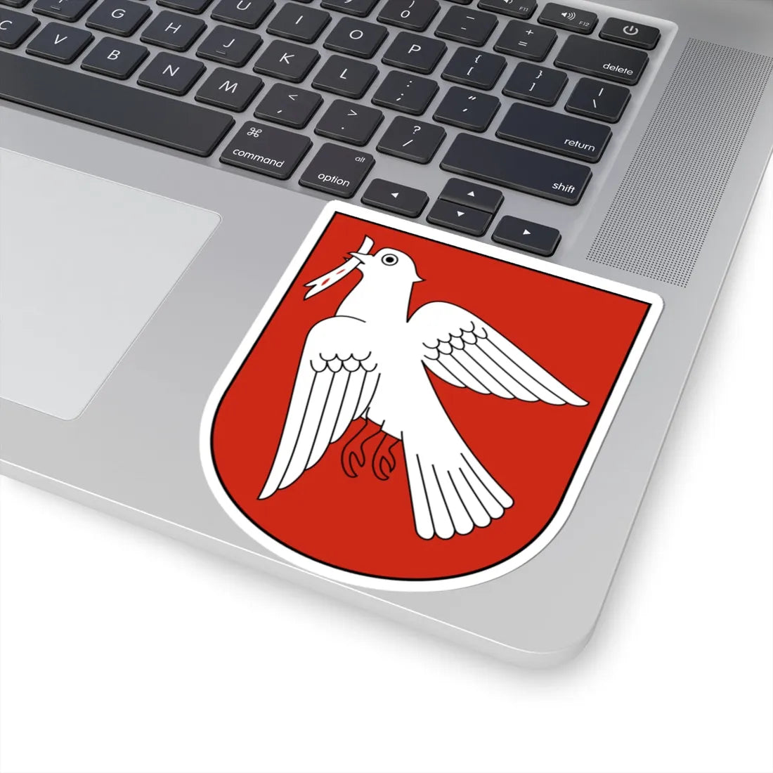 Pfäfers-blazon (Switzerland) (Coat of Arms) STICKER Vinyl Kiss-Cut Decal - The Sticker Space