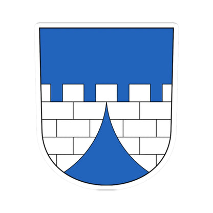 Pfungen-blazon (Switzerland) (Coat of Arms) STICKER Vinyl Kiss-Cut Decal 2 Inch White - The Sticker Space