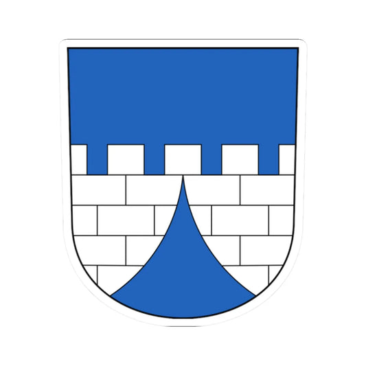 Pfungen-blazon (Switzerland) (Coat of Arms) STICKER Vinyl Kiss-Cut Decal 2 Inch White - The Sticker Space