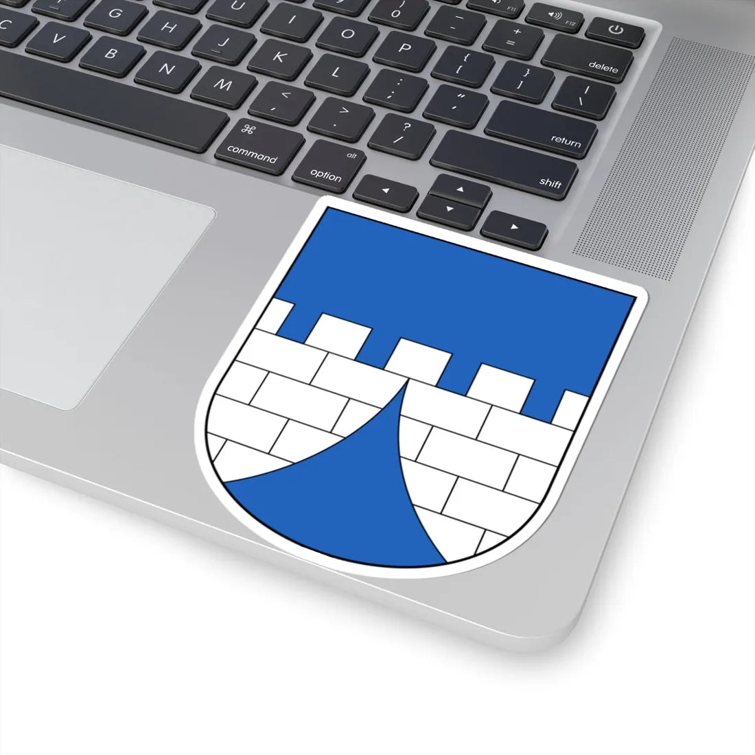 Pfungen-blazon (Switzerland) (Coat of Arms) STICKER Vinyl Kiss-Cut Decal - The Sticker Space