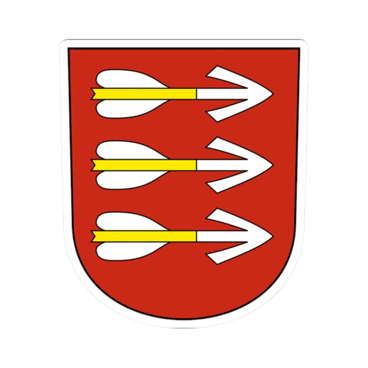 Pfyn-blazon (Switzerland) (Coat of Arms) STICKER Vinyl Kiss-Cut Decal 2 Inch White - The Sticker Space