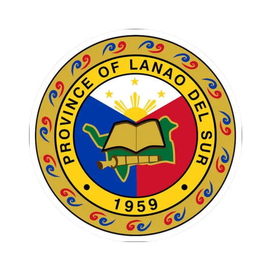 PH seal lanao del sur (Philippines) STICKER Vinyl Kiss-Cut Decal 2 Inch White - The Sticker Space