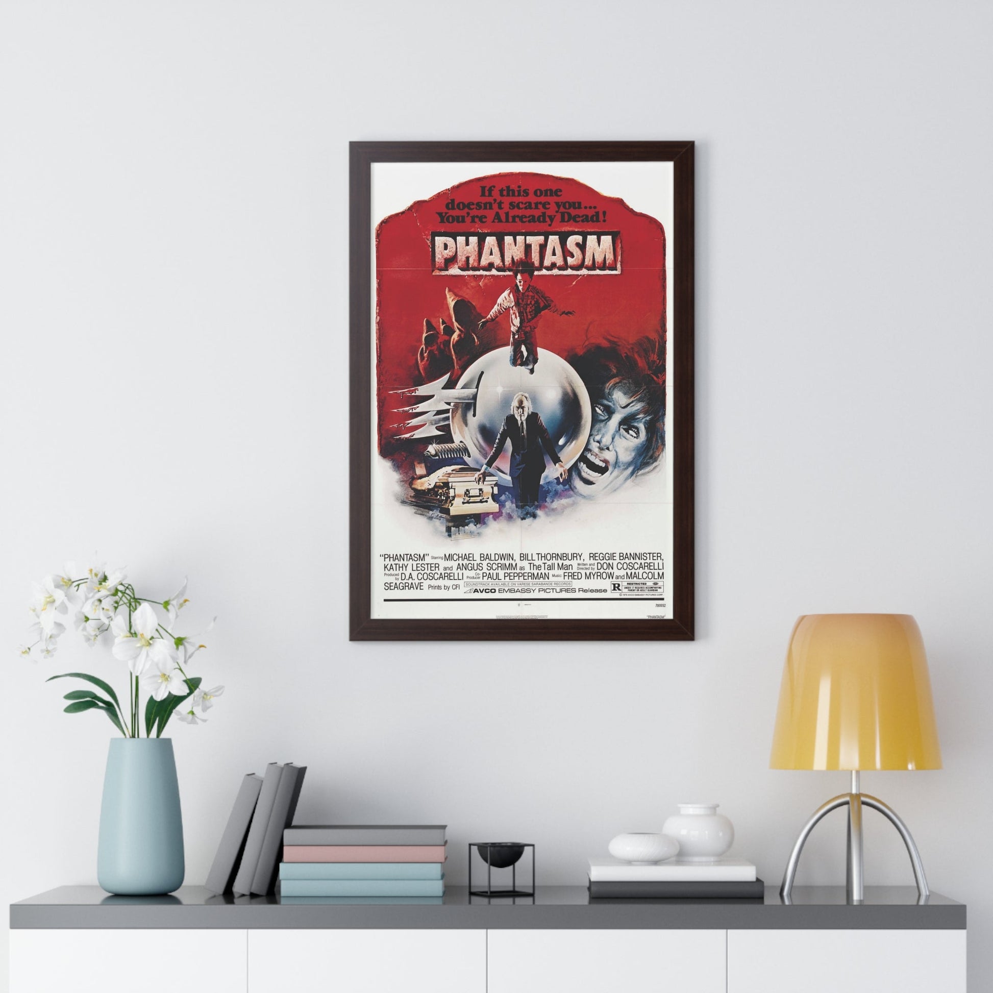 PHANTASM 1979 - Framed Movie Poster-The Sticker Space