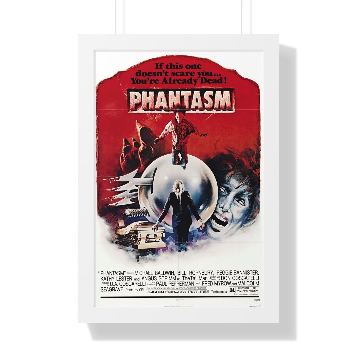 PHANTASM 1979 - Framed Movie Poster-16″ x 24″-The Sticker Space