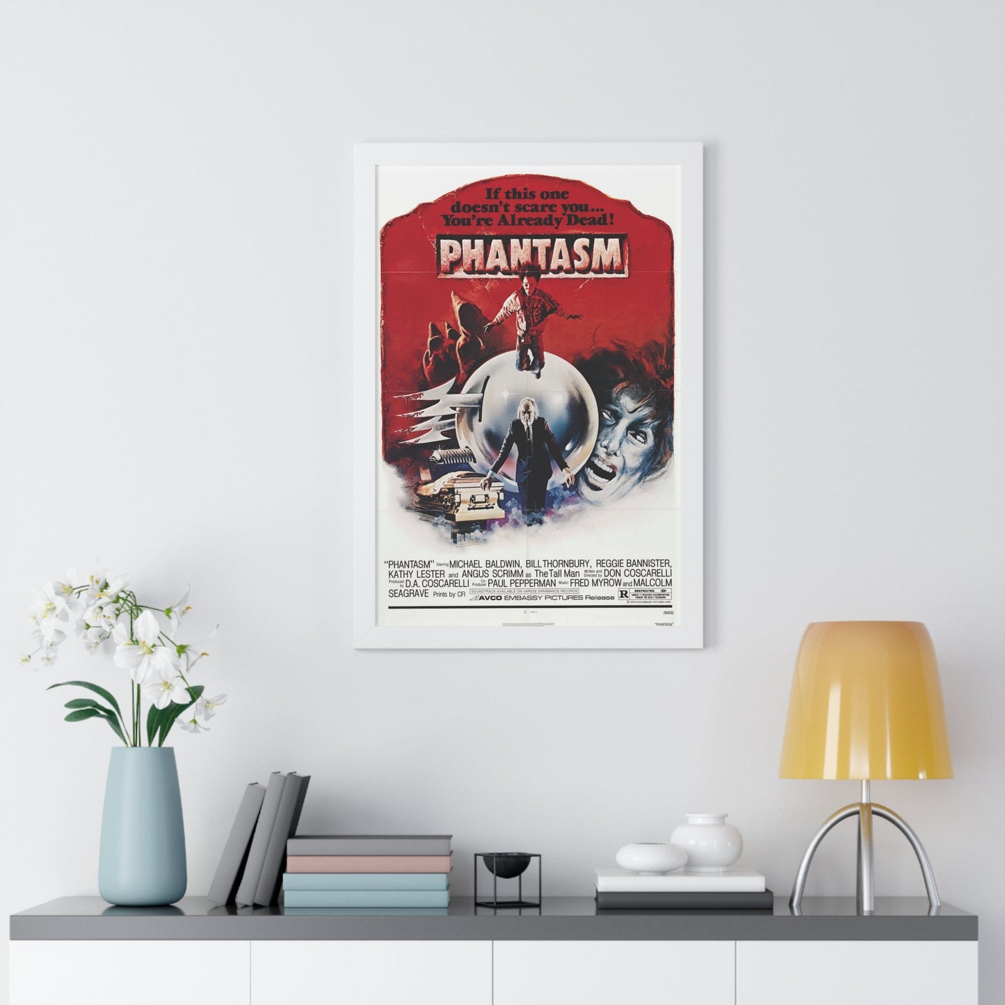 PHANTASM 1979 - Framed Movie Poster-The Sticker Space