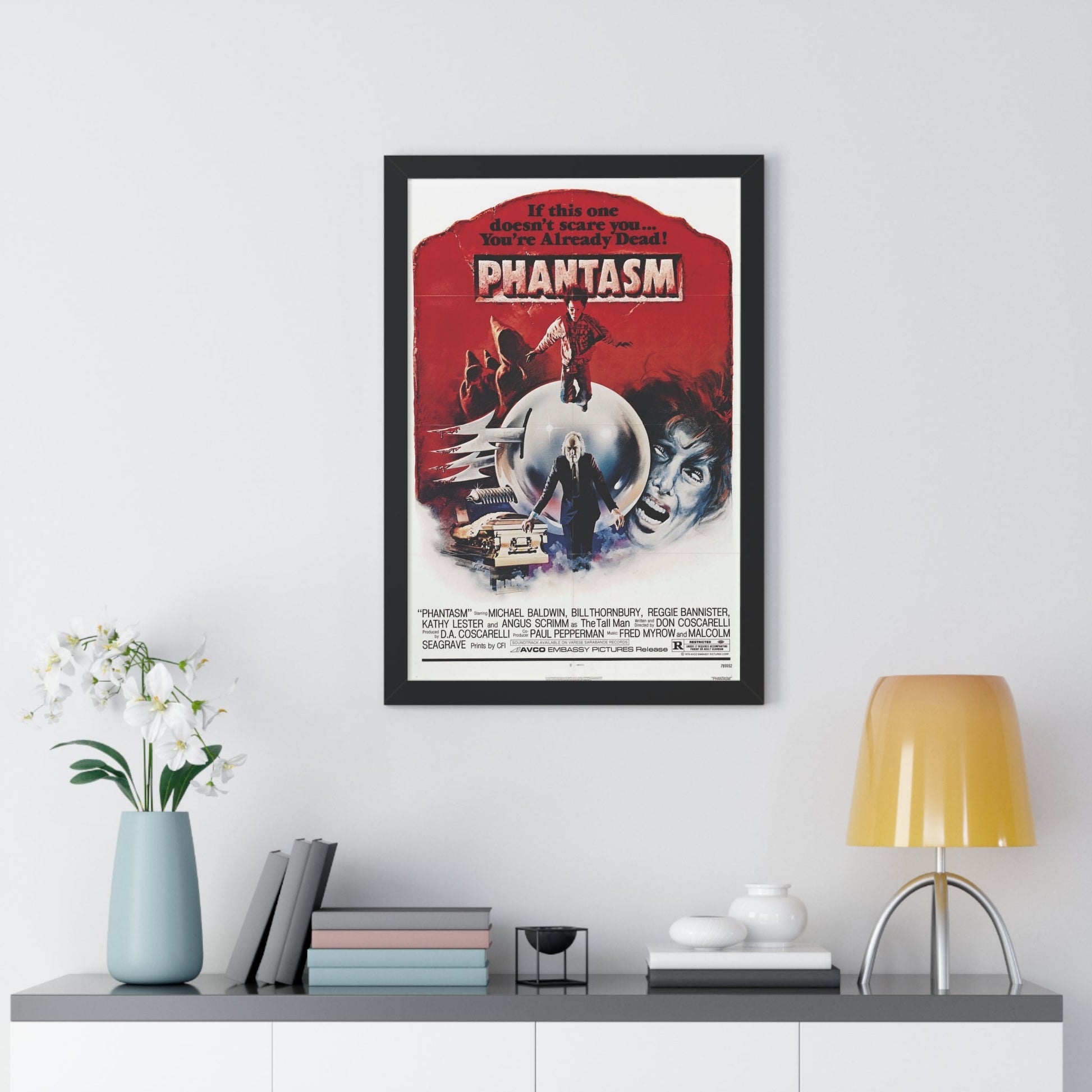 PHANTASM 1979 - Framed Movie Poster-The Sticker Space