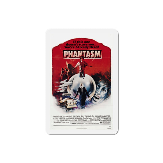 Phantasm 1979 Movie Poster Die-Cut Magnet-2 Inch-The Sticker Space