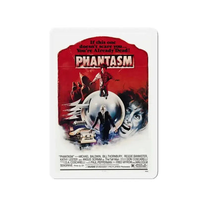 PHANTASM 1979 Movie Poster - Refrigerator Magnet 2 Inch Die-Cut - The Sticker Space