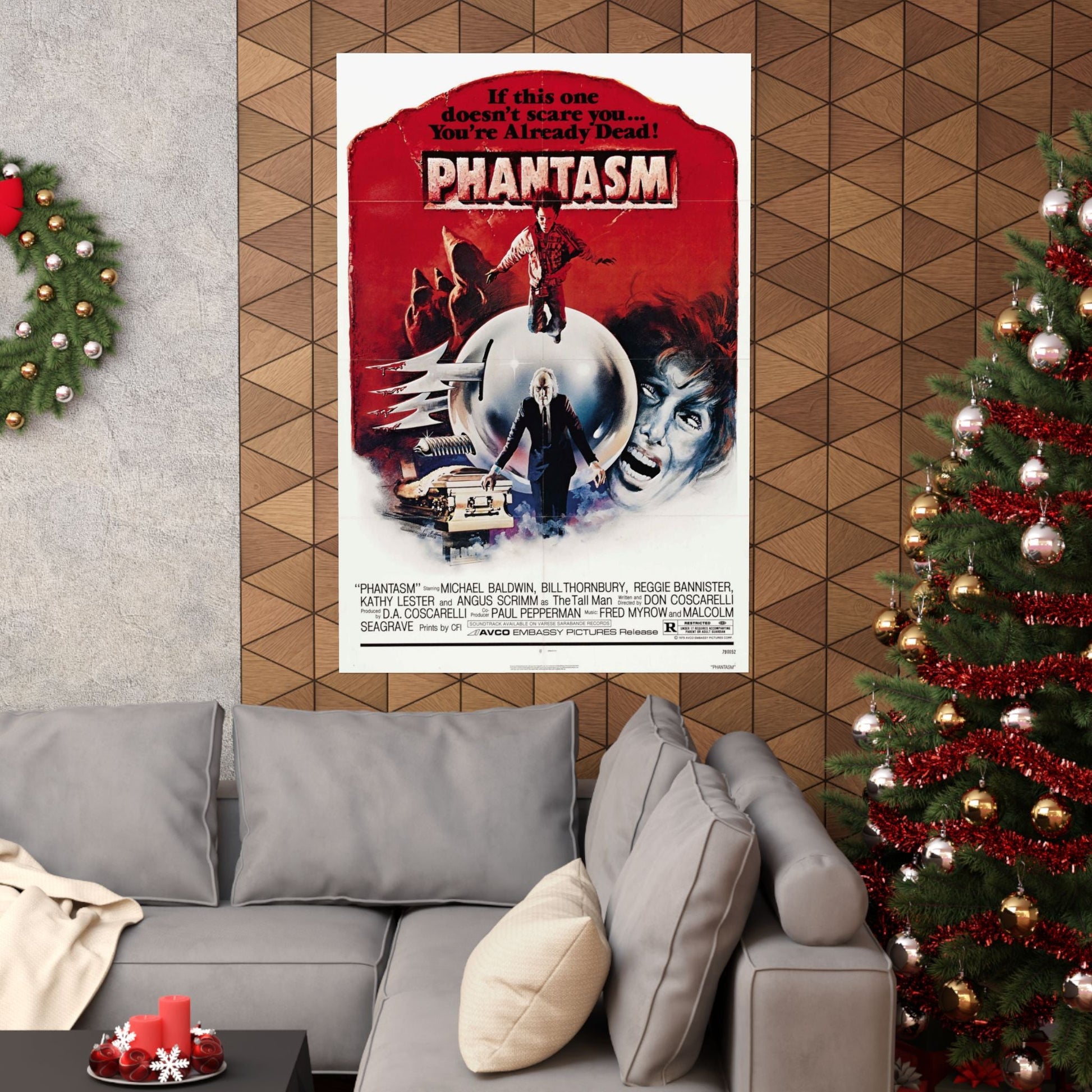 PHANTASM 1979 - Paper Movie Poster-The Sticker Space