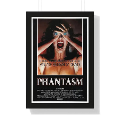 PHANTASM (2) 1979 - Framed Movie Poster 16″ x 24″ Black - The Sticker Space
