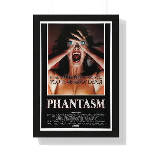 PHANTASM (2) 1979 - Framed Movie Poster 16″ x 24″ Black - The Sticker Space