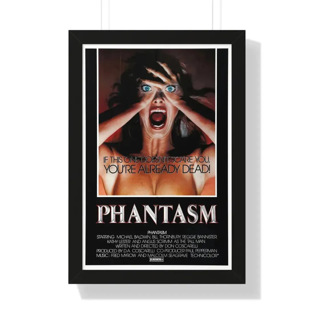 PHANTASM (2) 1979 - Framed Movie Poster - The Sticker Space