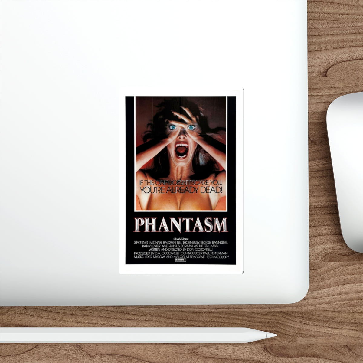 PHANTASM (2) 1979 Movie Poster STICKER Vinyl Die-Cut Decal-The Sticker Space