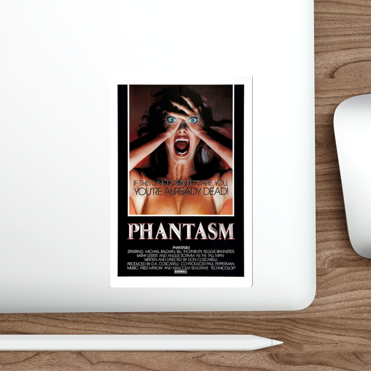 PHANTASM (2) 1979 Movie Poster STICKER Vinyl Die-Cut Decal-The Sticker Space