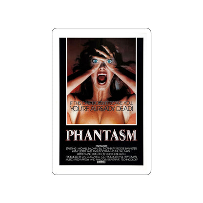 PHANTASM (2) 1979 Movie Poster STICKER Vinyl Die-Cut Decal-White-The Sticker Space