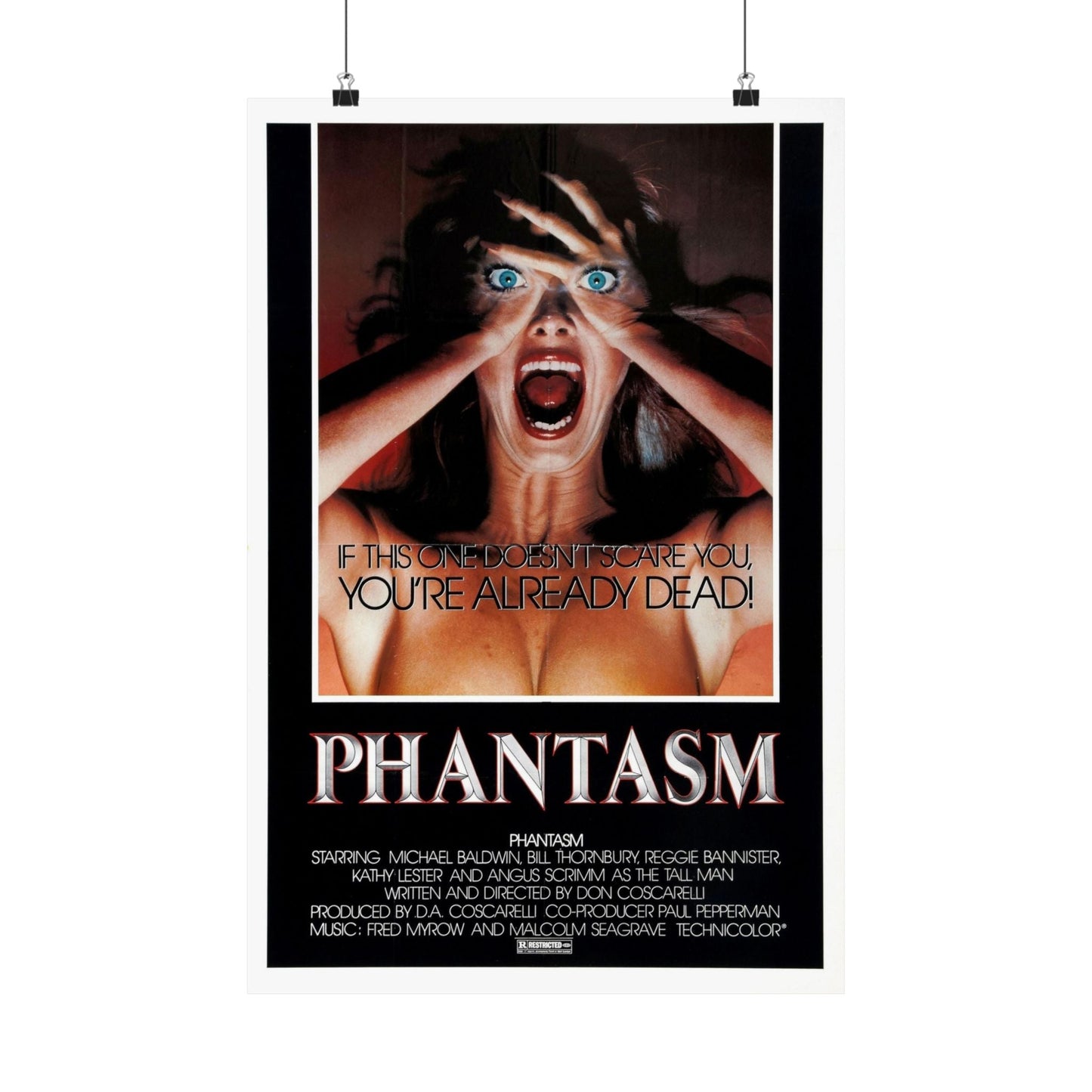 PHANTASM (2) 1979 - Paper Movie Poster-16″ x 24″-The Sticker Space