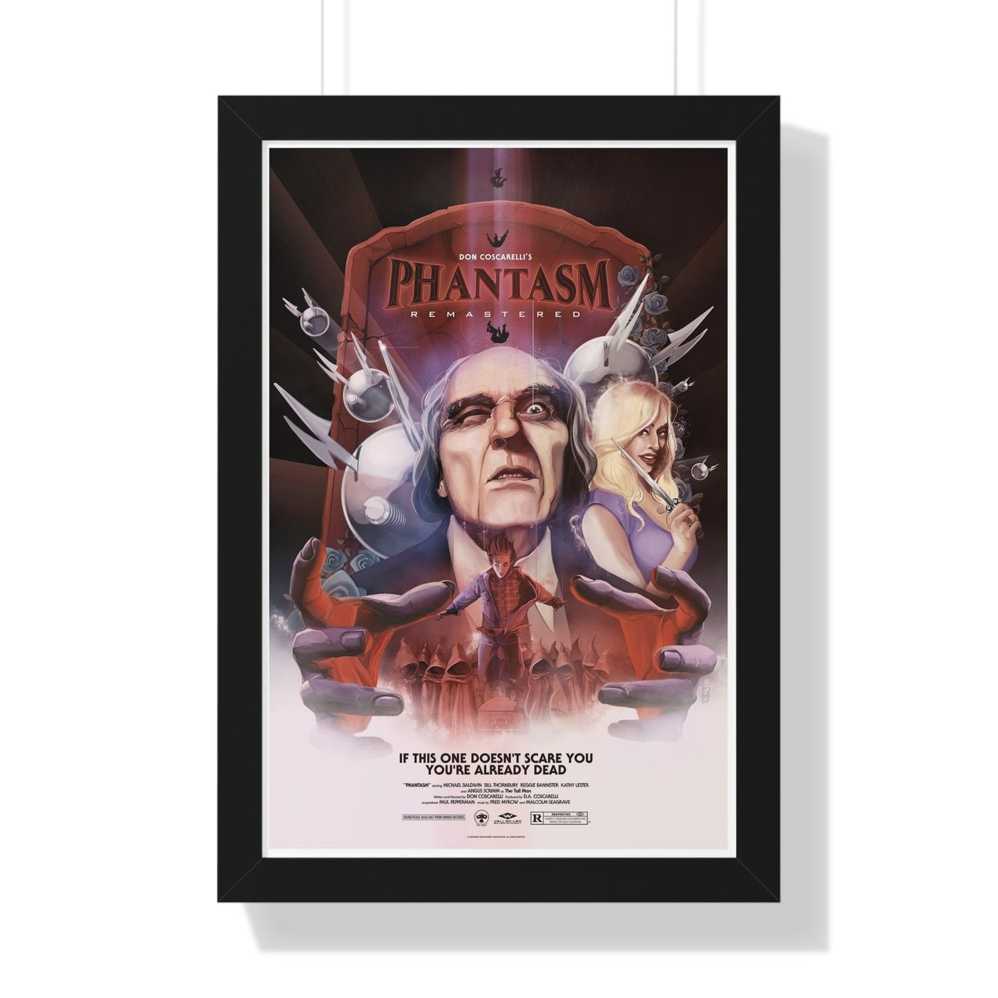 PHANTASM (3) 1979 - Framed Movie Poster-16″ x 24″-The Sticker Space