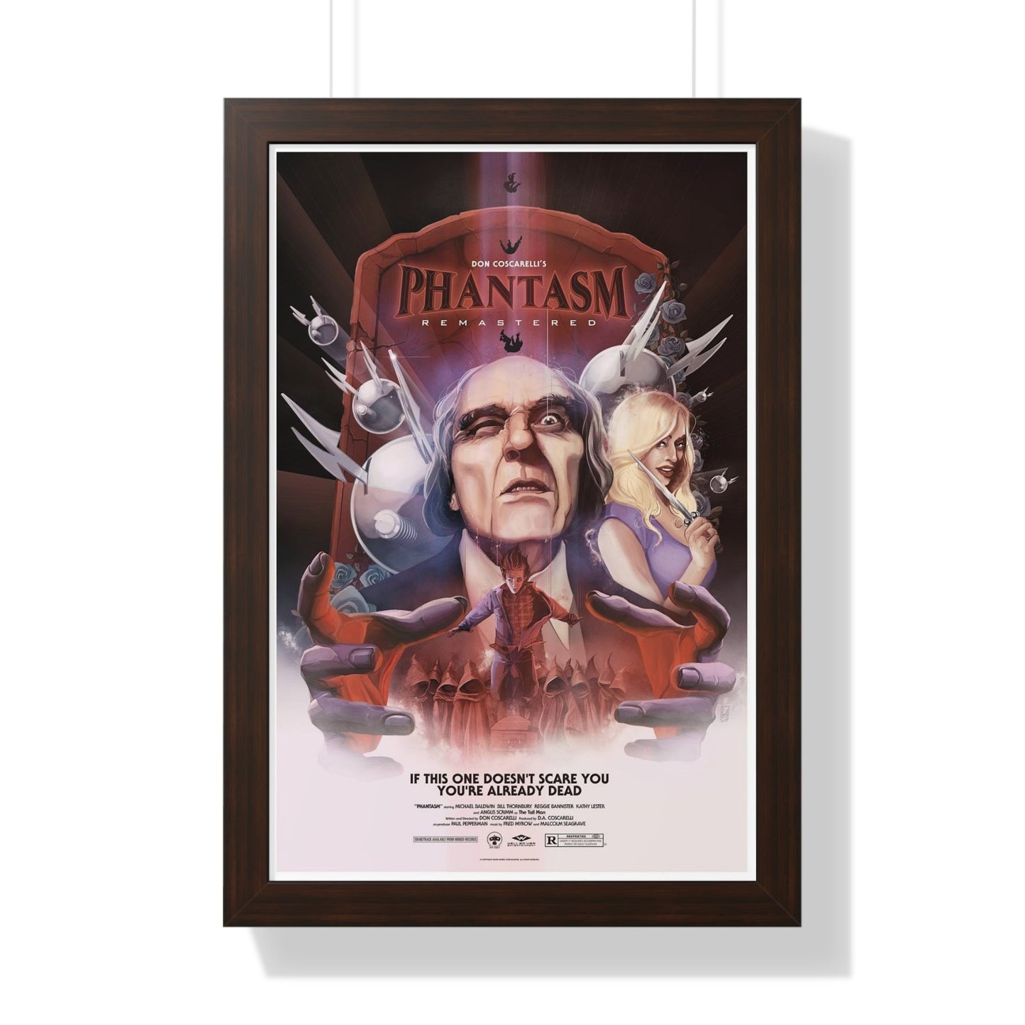 PHANTASM (3) 1979 - Framed Movie Poster-16″ x 24″-The Sticker Space