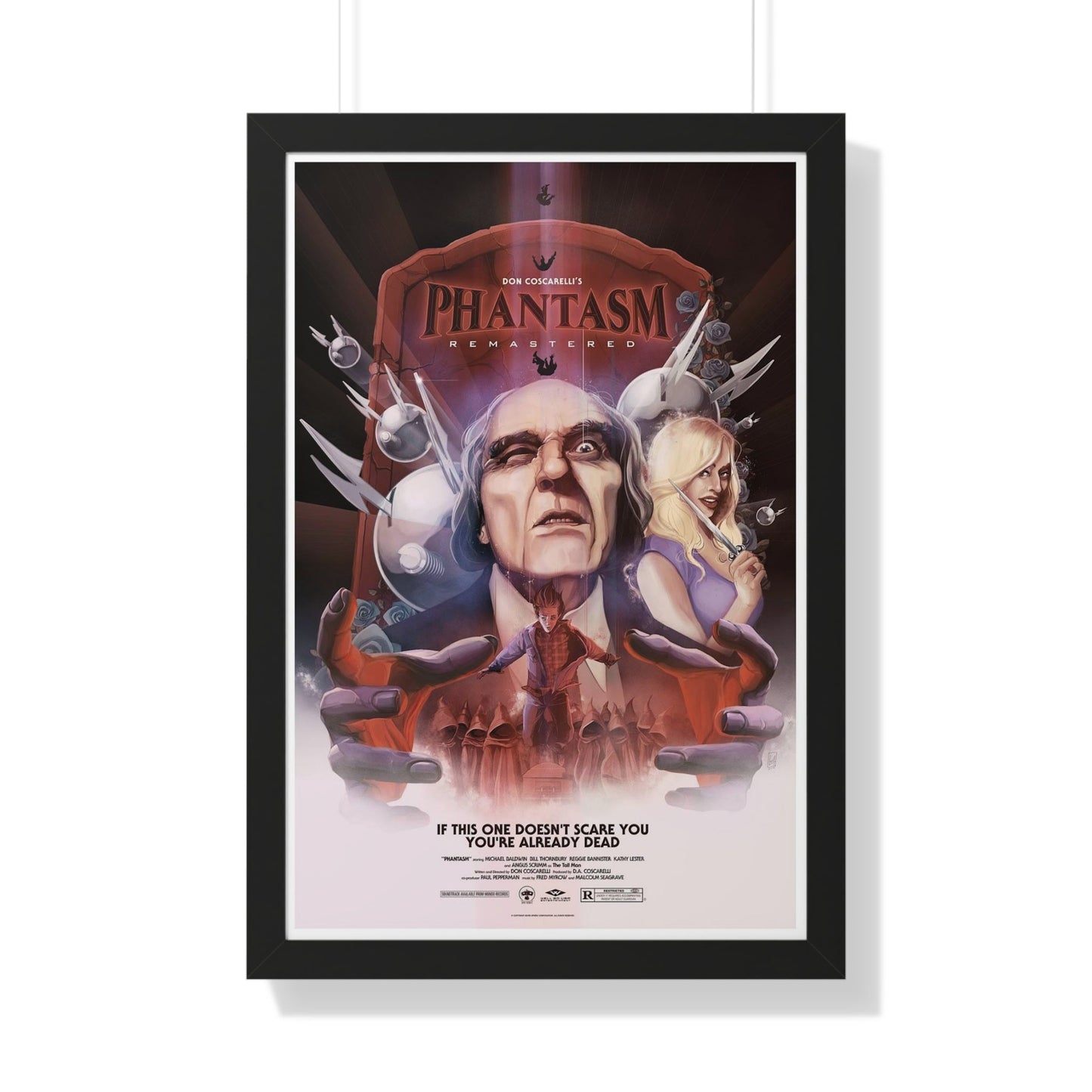 PHANTASM (3) 1979 - Framed Movie Poster-20" x 30"-The Sticker Space