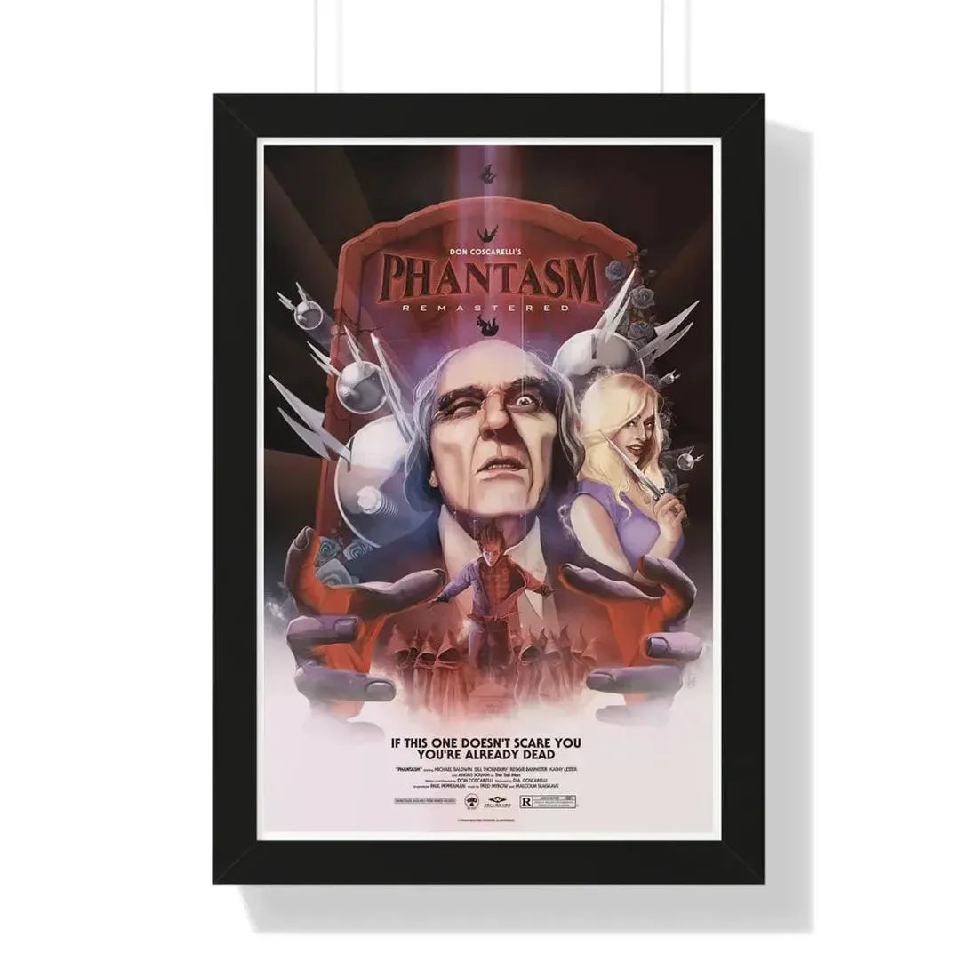 PHANTASM (3) 1979 - Framed Movie Poster - The Sticker Space