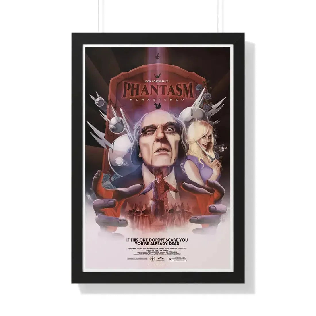 PHANTASM (3) 1979 - Framed Movie Poster - The Sticker Space