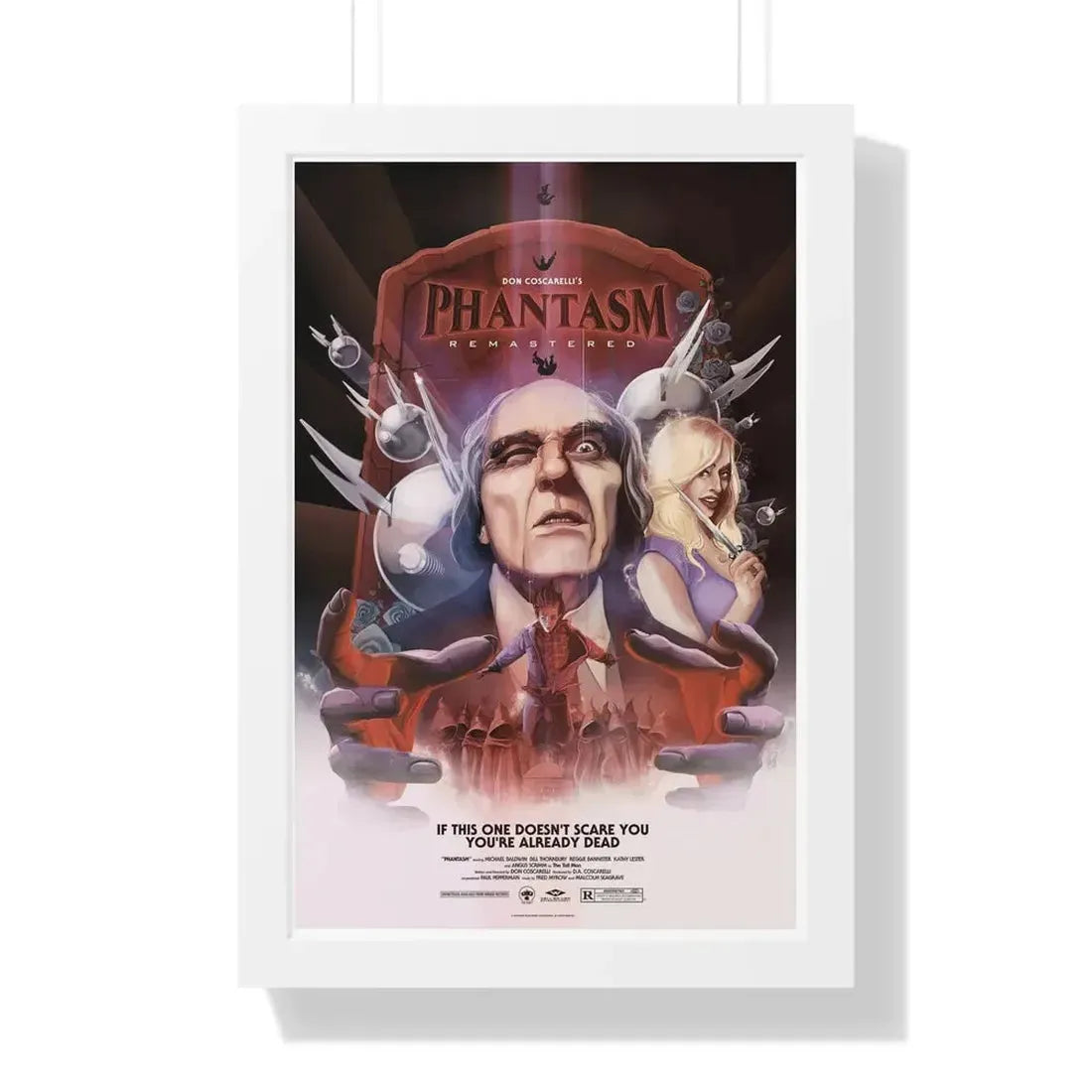 PHANTASM (3) 1979 - Framed Movie Poster - The Sticker Space