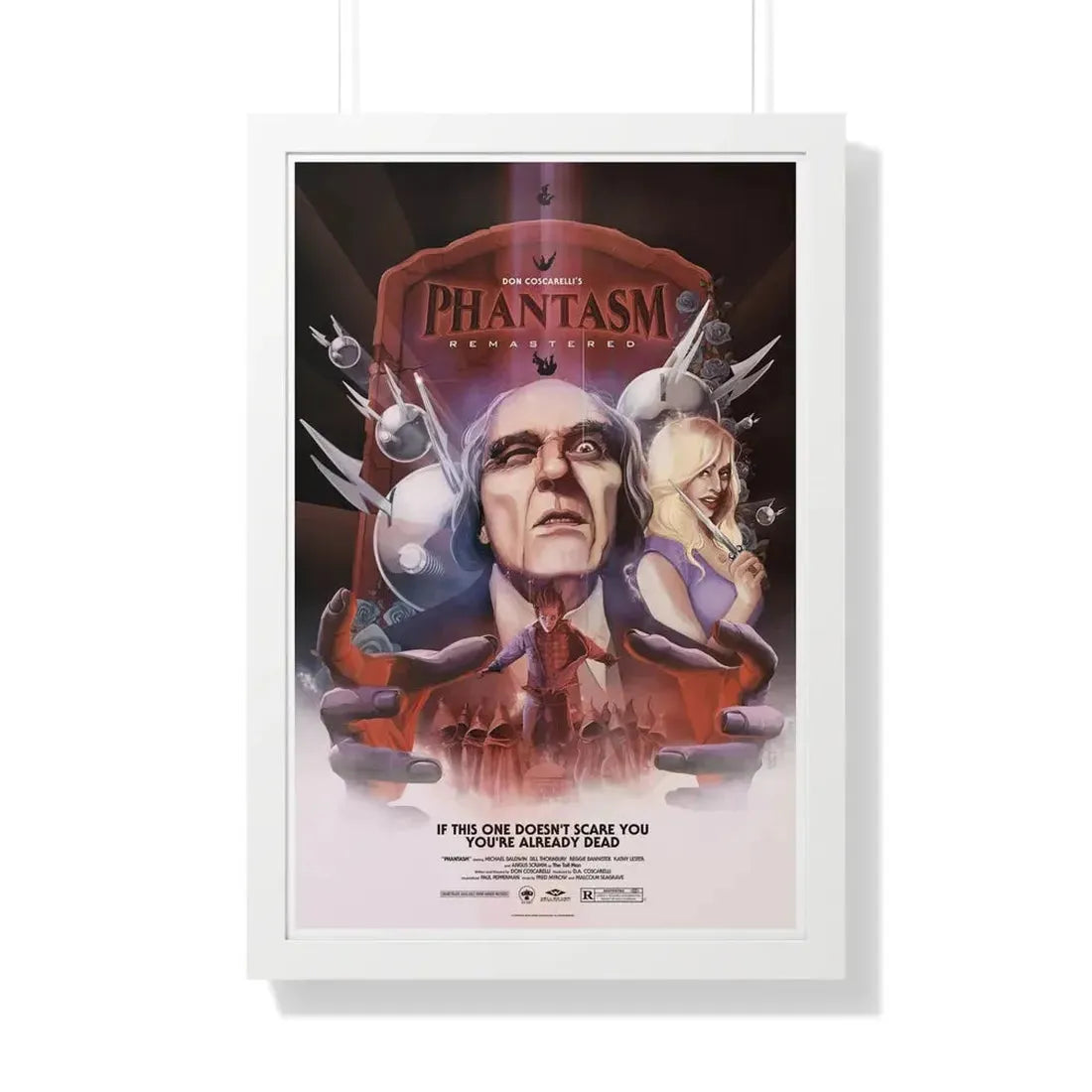 PHANTASM (3) 1979 - Framed Movie Poster - The Sticker Space