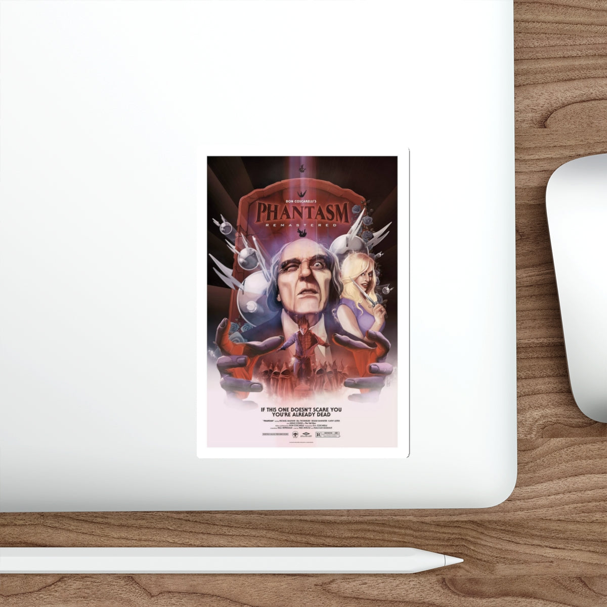 PHANTASM (3) 1979 Movie Poster STICKER Vinyl Die-Cut Decal-The Sticker Space